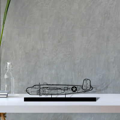 b-25h-2 Silhouette Metal Art Stand - Tinvibe