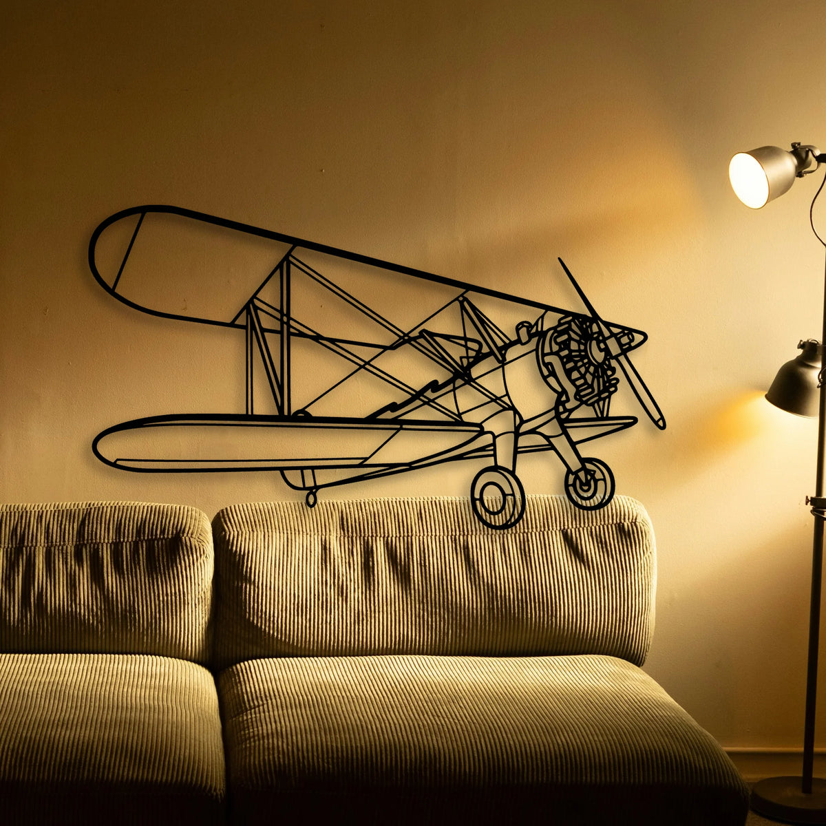 B25J 2 Classic Aircraft Silhouette Metal Wall Art - Tinvibe