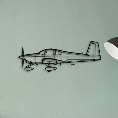 B60 Duke Classic Aircraft Silhouette Metal Wall Art - Tinvibe