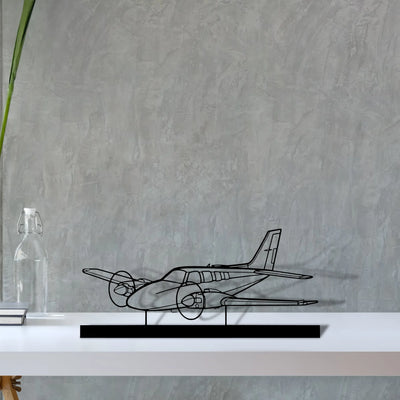 baron-58-2 Silhouette Metal Art Stand - Tinvibe