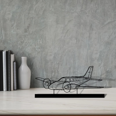 baron-58-2 Silhouette Metal Art Stand - Tinvibe