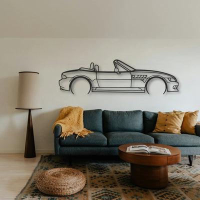 BMW Z3 Classic Silhouette Metal Wall Art - Tinvibe