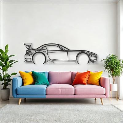 BMW Z4 E89 Classic Silhouette Metal Wall Art - Tinvibe