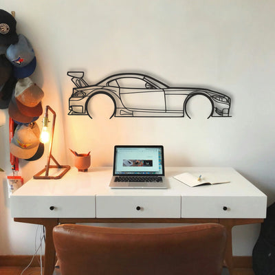 BMW Z4 E89 Classic Silhouette Metal Wall Art - Tinvibe