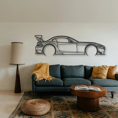 BMW Z4 E89 Classic Silhouette Metal Wall Art - Tinvibe