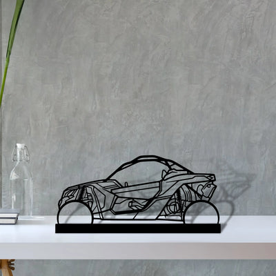 buggy-x3 Silhouette Metal Art Stand - Tinvibe