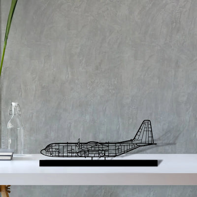 c-130 Silhouette Metal Art Stand - Tinvibe