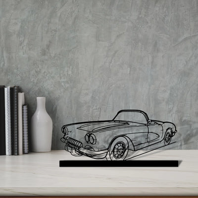 c1-1960-2 Silhouette Metal Art Stand - Tinvibe