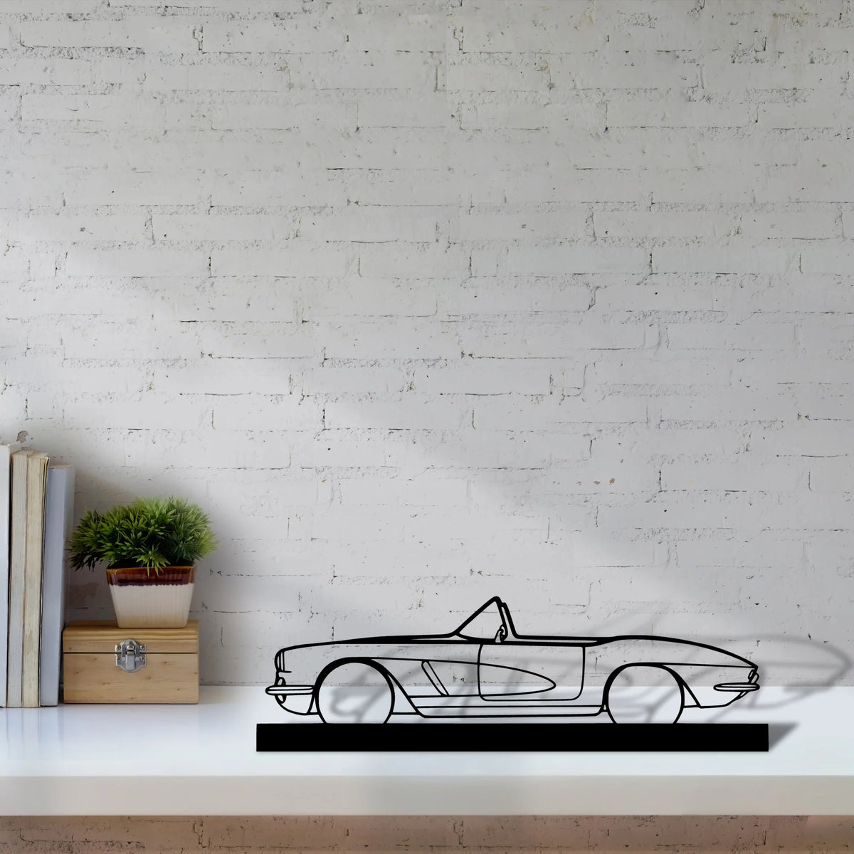 c1-1962 Silhouette Metal Art Stand - Tinvibe
