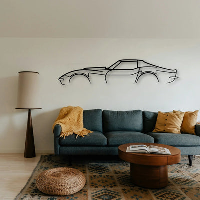 C3 L88 Classic Silhouette Metal Wall Art - Tinvibe