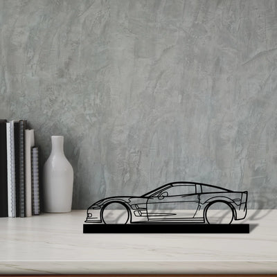 c6-zr1 Silhouette Metal Art Stand - Tinvibe