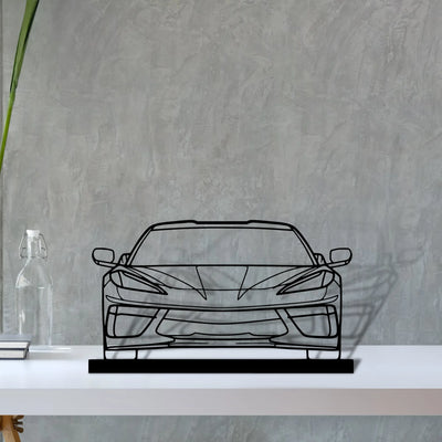 c8-2 Silhouette Metal Art Stand - Tinvibe