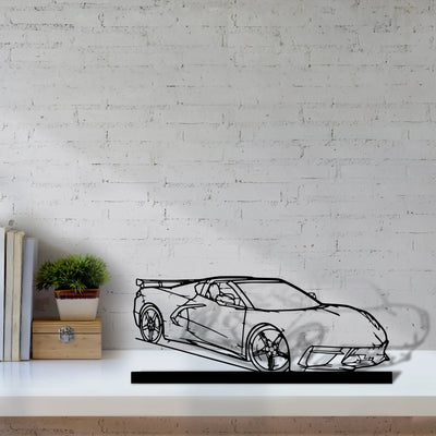 c8-htc-2 Silhouette Metal Art Stand - Tinvibe