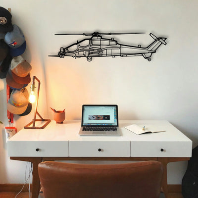 Ch 53K King Stallion Classic Aircraft Silhouette Metal Wall Art - Tinvibe
