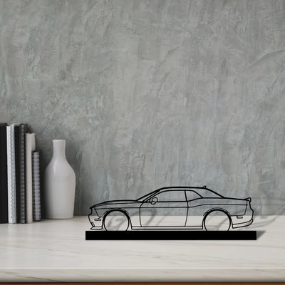 challenger-scat-2022 Silhouette Metal Art Stand - Tinvibe