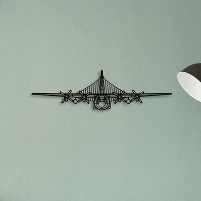 Citabria 3 Classic Aircraft Silhouette Metal Wall Art - Tinvibe