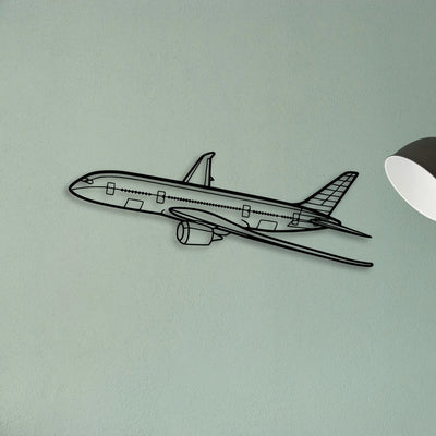 CJ3 4 Classic Aircraft Silhouette Metal Wall Art - Tinvibe