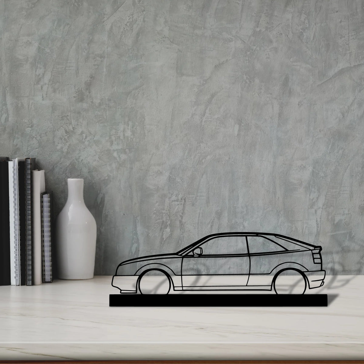 corrado-1990 Silhouette Metal Art Stand - Tinvibe