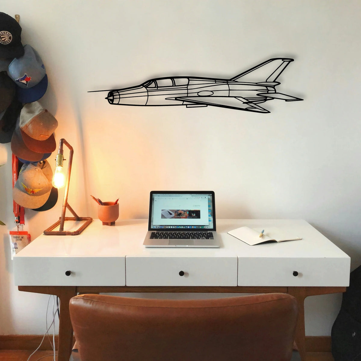 Cp 107 Argus Classic Aircraft Silhouette Metal Wall Art - Tinvibe