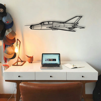 Cp 107 Argus Classic Aircraft Silhouette Metal Wall Art - Tinvibe