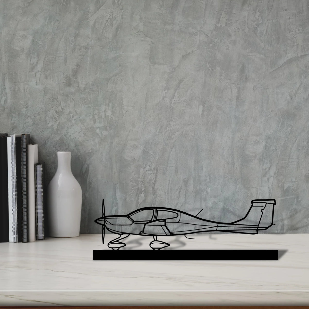 da40-2 Silhouette Metal Art Stand - Tinvibe