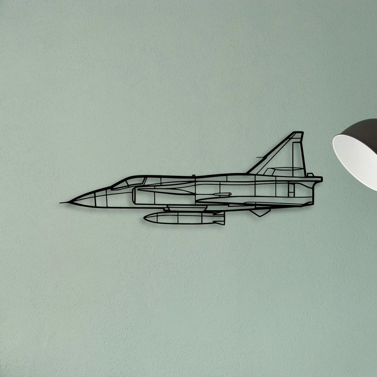 Dhc 2 Mk I Classic Aircraft Silhouette Metal Wall Art - Tinvibe