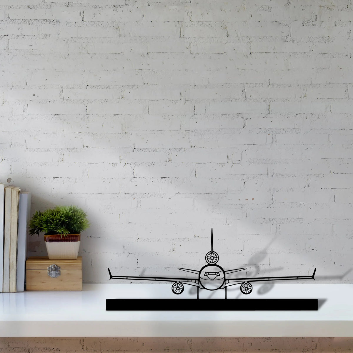 douglas-md-11-missiles Silhouette Metal Art Stand - Tinvibe