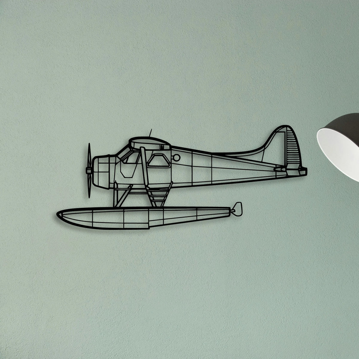 Douglas Md 11 Classic Aircraft Silhouette Metal Wall Art - Tinvibe