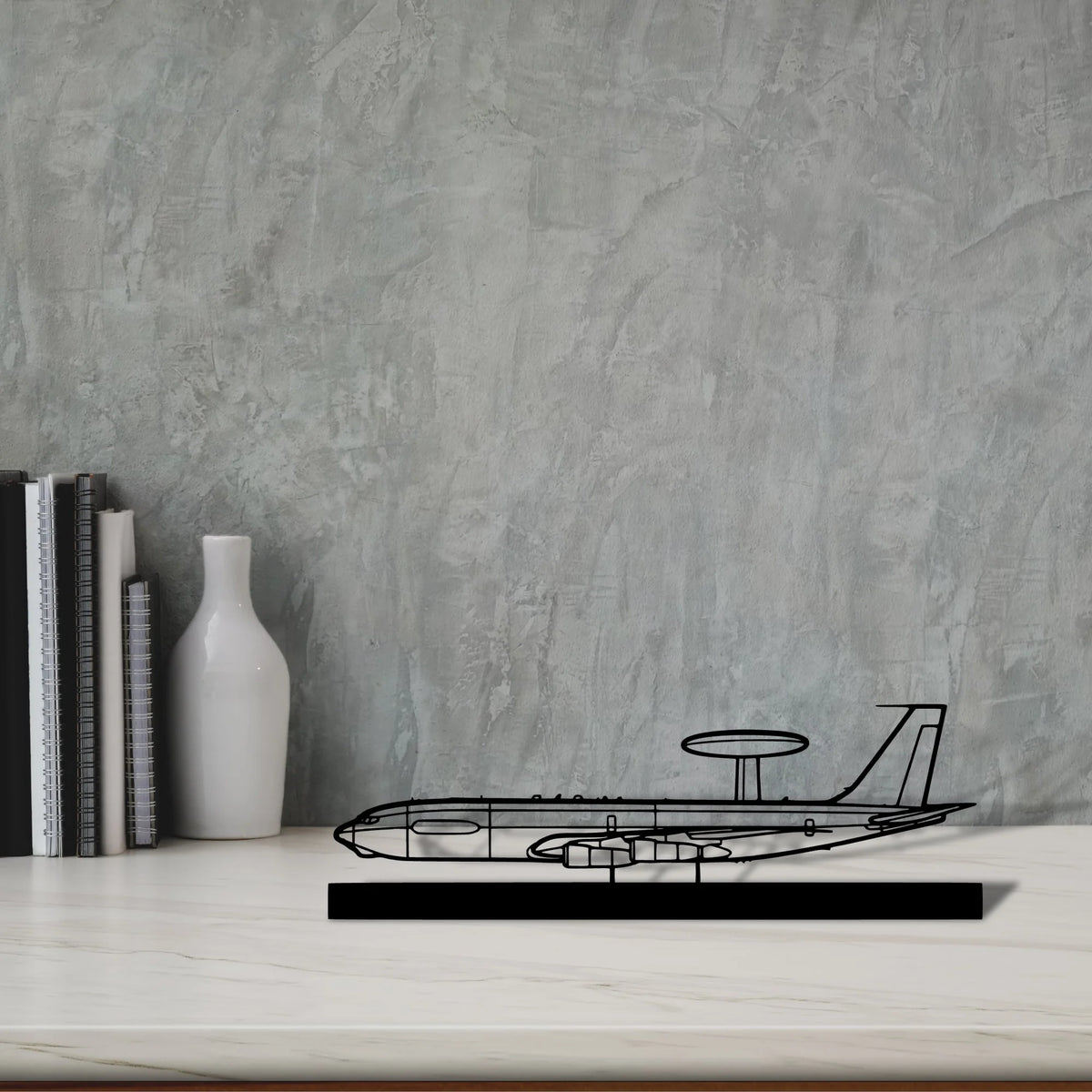 e-3c-sentry-3 Silhouette Metal Art Stand - Tinvibe