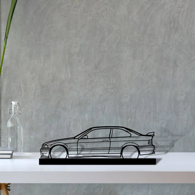 e36-m3-coupe Silhouette Metal Art Stand - Tinvibe
