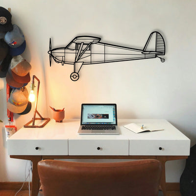 Eagle Ii Classic Aircraft Silhouette Metal Wall Art - Tinvibe