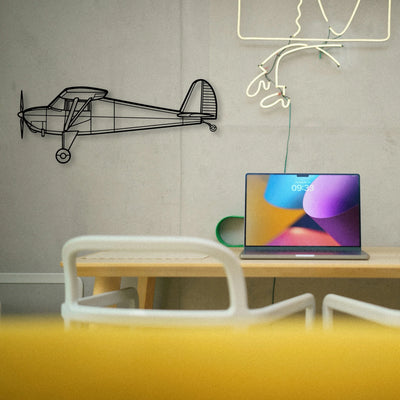 Eagle Ii Classic Aircraft Silhouette Metal Wall Art - Tinvibe