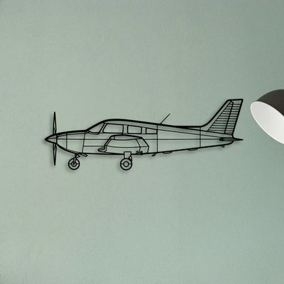F 111 Aardvark Classic Aircraft Silhouette Metal Wall Art - Tinvibe