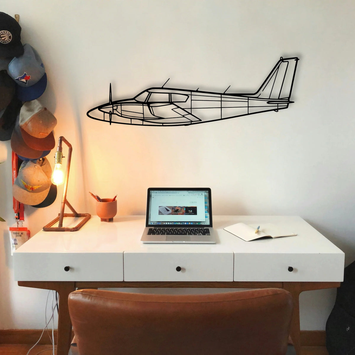F 16A Classic Aircraft Silhouette Metal Wall Art - Tinvibe