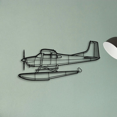 F 16C Missiles Classic Aircraft Silhouette Metal Wall Art - Tinvibe
