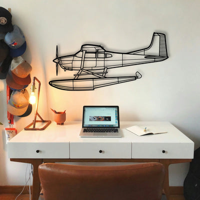 F 16C Missiles Classic Aircraft Silhouette Metal Wall Art - Tinvibe