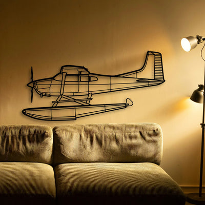 F 16C Missiles Classic Aircraft Silhouette Metal Wall Art - Tinvibe