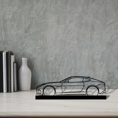 f-type-r Silhouette Metal Art Stand - Tinvibe