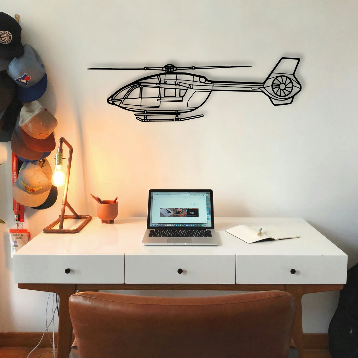 F4D Skyray Classic Aircraft Silhouette Metal Wall Art - Tinvibe