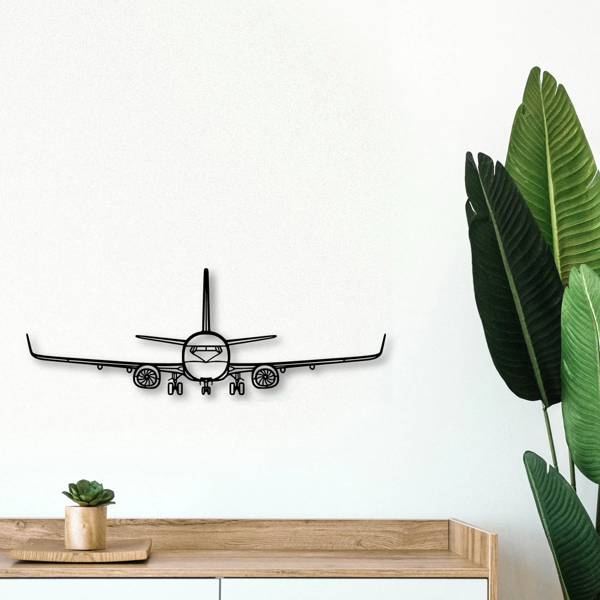 Falco F8L Classic Aircraft Silhouette Metal Wall Art - Tinvibe