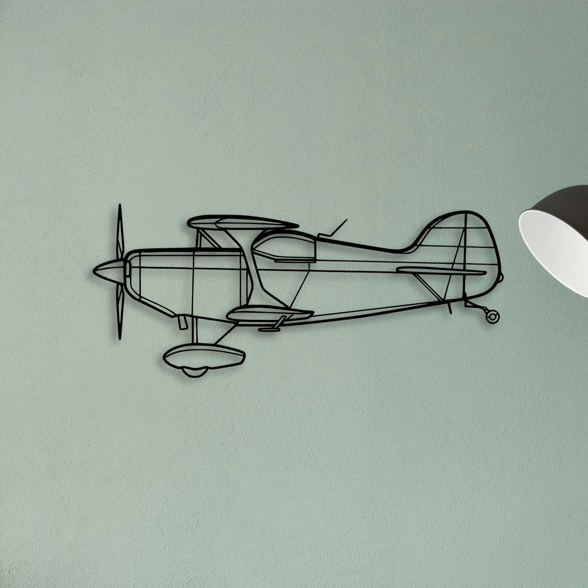 Falcon 900EX Classic Aircraft Silhouette Metal Wall Art - Tinvibe