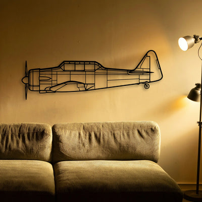 G650 Classic Aircraft Silhouette Metal Wall Art - Tinvibe