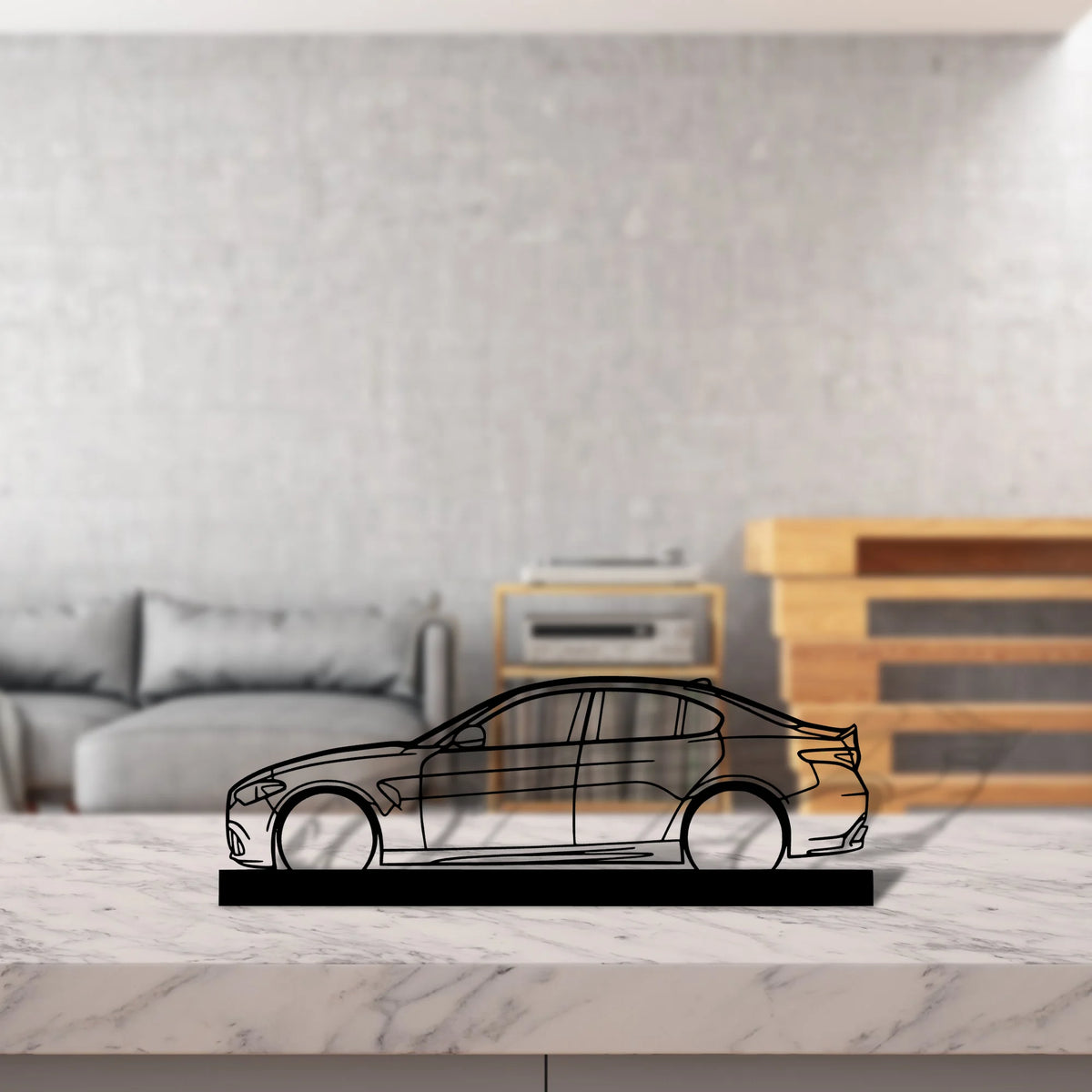 giulia Silhouette Metal Art Stand - Tinvibe