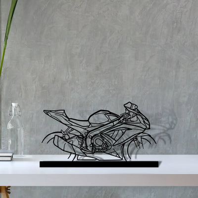 gsx-r-2 Silhouette Metal Art Stand - Tinvibe