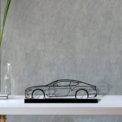 gt-continental Silhouette Metal Art Stand - Tinvibe
