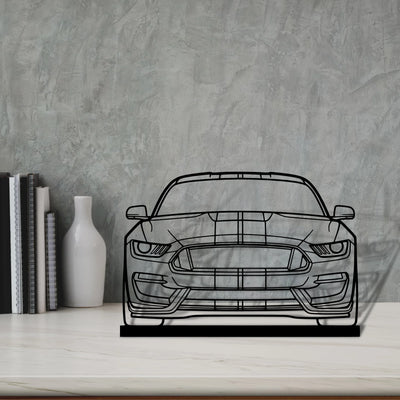 gt350 Silhouette Metal Art Stand - Tinvibe