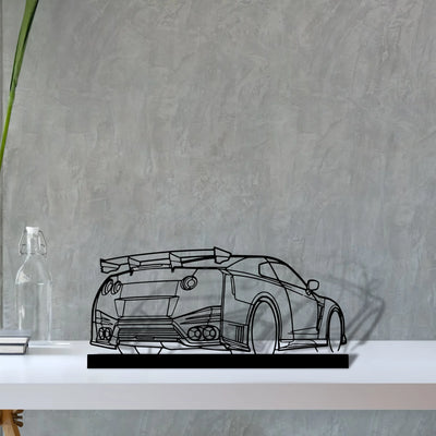 gtr-nismo Silhouette Metal Art Stand - Tinvibe