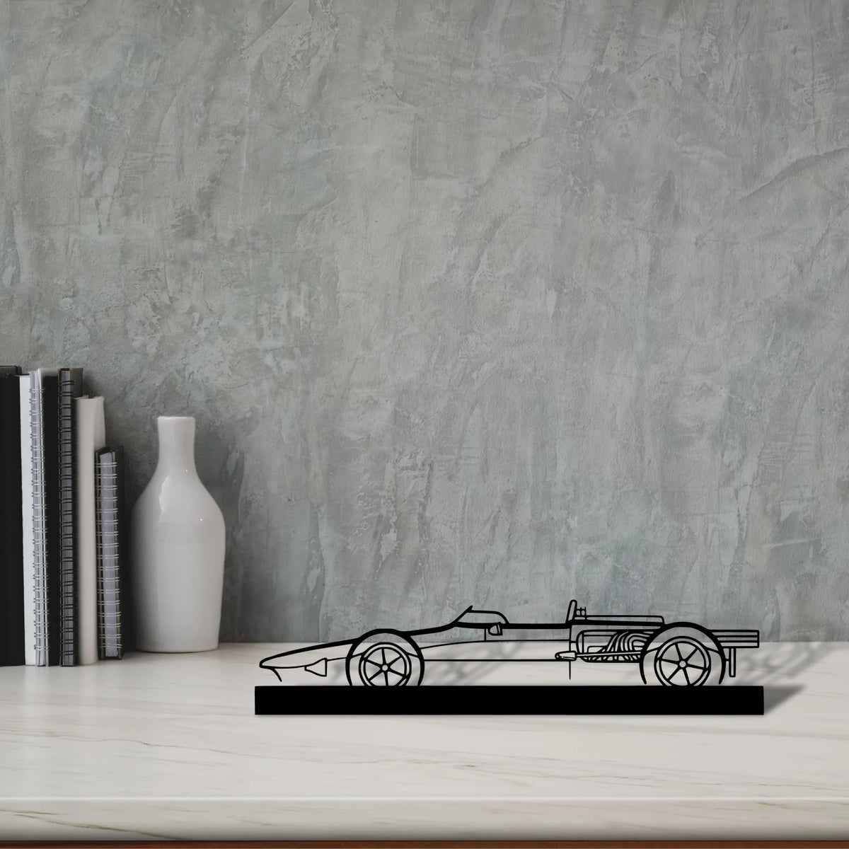 gurney-eagle-1967 Silhouette Metal Art Stand - Tinvibe