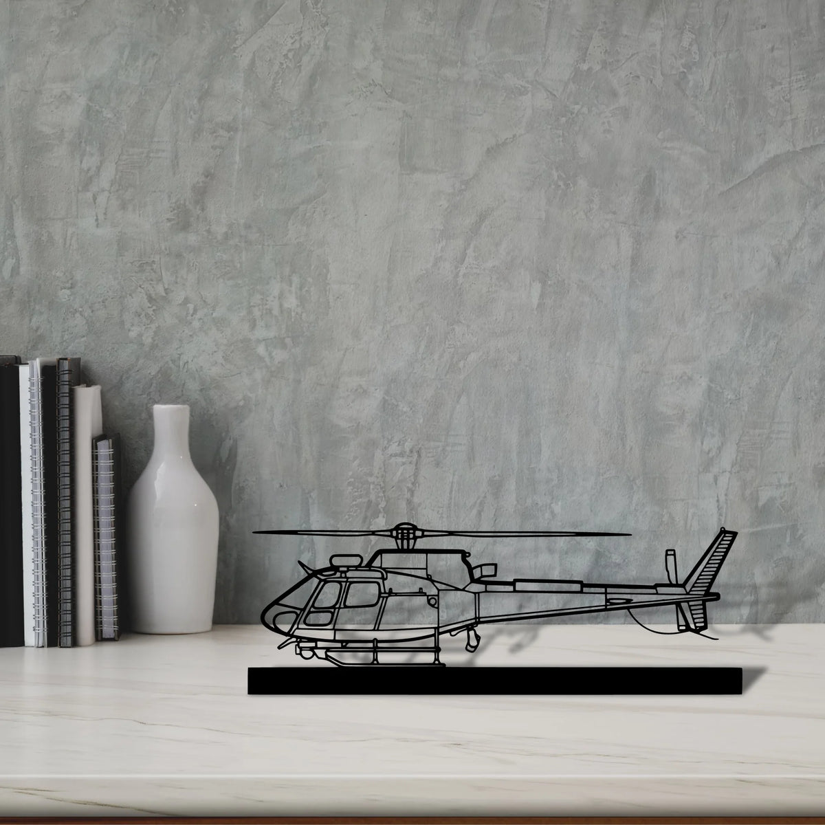 h125e Silhouette Metal Art Stand - Tinvibe