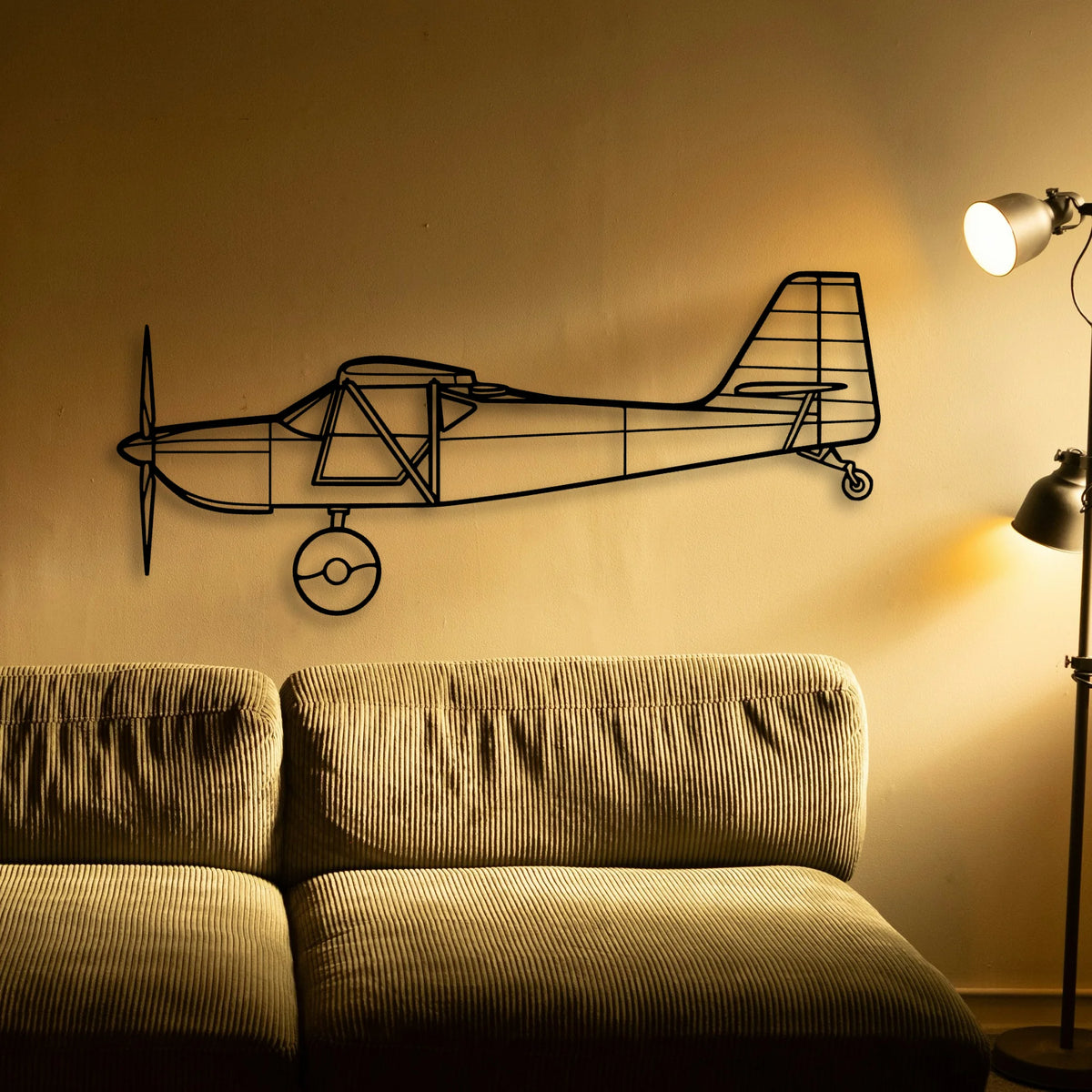 H145 2 Classic Aircraft Silhouette Metal Wall Art - Tinvibe